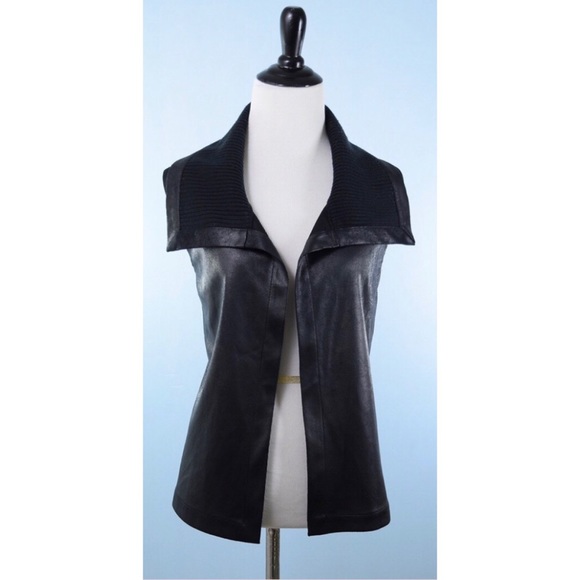 Joseph Ribkoff Jackets & Blazers - JOSEPH RIBKOFF faux leather jacket TAGS ATTACHED